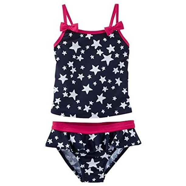 Osh Kosh Baby Girls Zebra Print Tankini